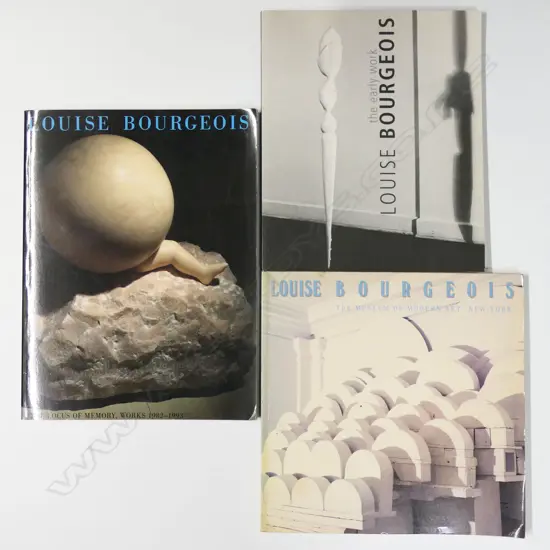 THREE PUBLICATIONS: LOUISE BOURGEOIS PHOTOGRAPHY